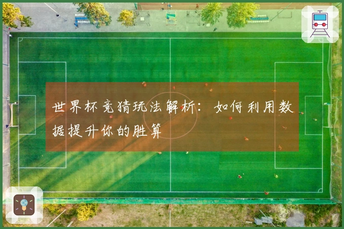 世界杯竞猜玩法解析：如何利用数据提升你的胜算